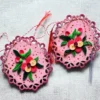 Mărțișoare panseluțe din hârtie quilling pe lemn