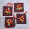 Mărțișoare din lemn și hârtie quilling