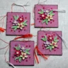 Mărțișoare din lemn și hârtie quilling